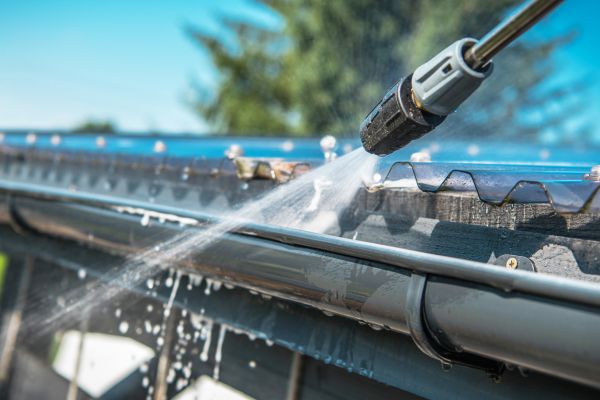 Gutter Pressure Washing in Hendersonville