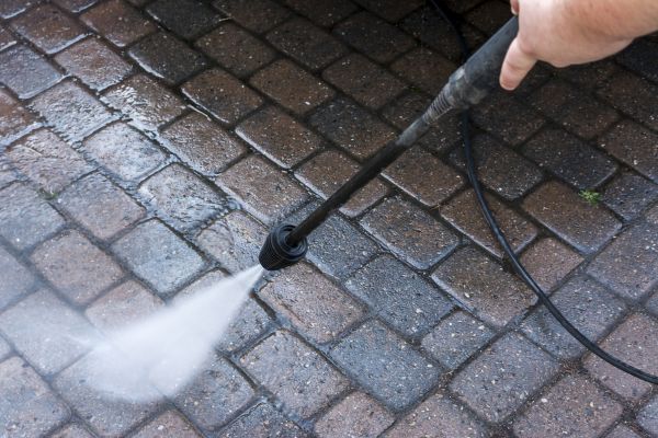 Patio Pressure Washing in Hendersonville