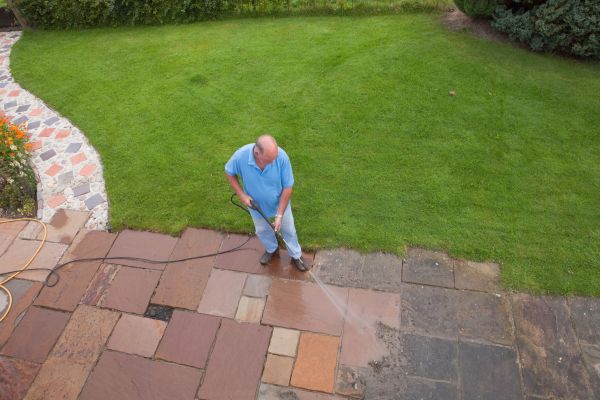 Pavers Pressure Washing in Hendersonville