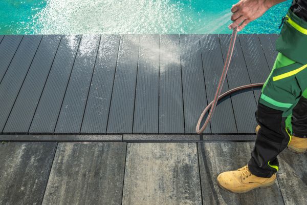 Pool Area Pressure Cleaning in Hendersonville