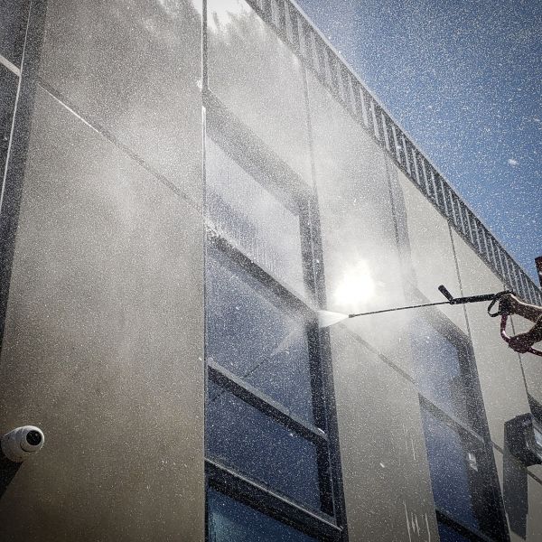 Exterior Building Washing in Hendersonville