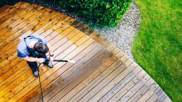 Deck Pressure Cleaning in Hendersonville