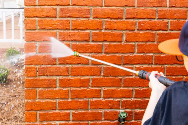 House Brick Cleaning in Hendersonville