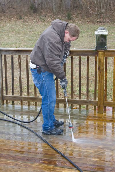 Balcony Power Washing in Hendersonville