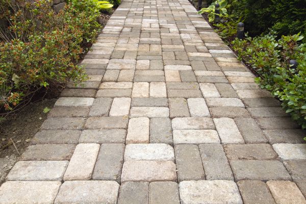 Paver Walkway Cleaning in Hendersonville